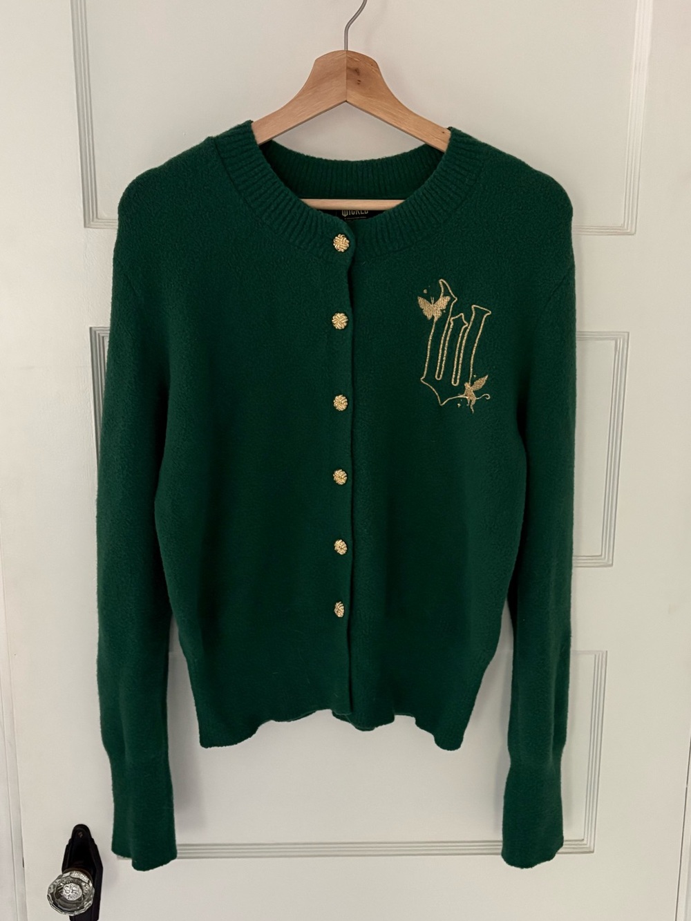 Wicked emerald green cardigan L